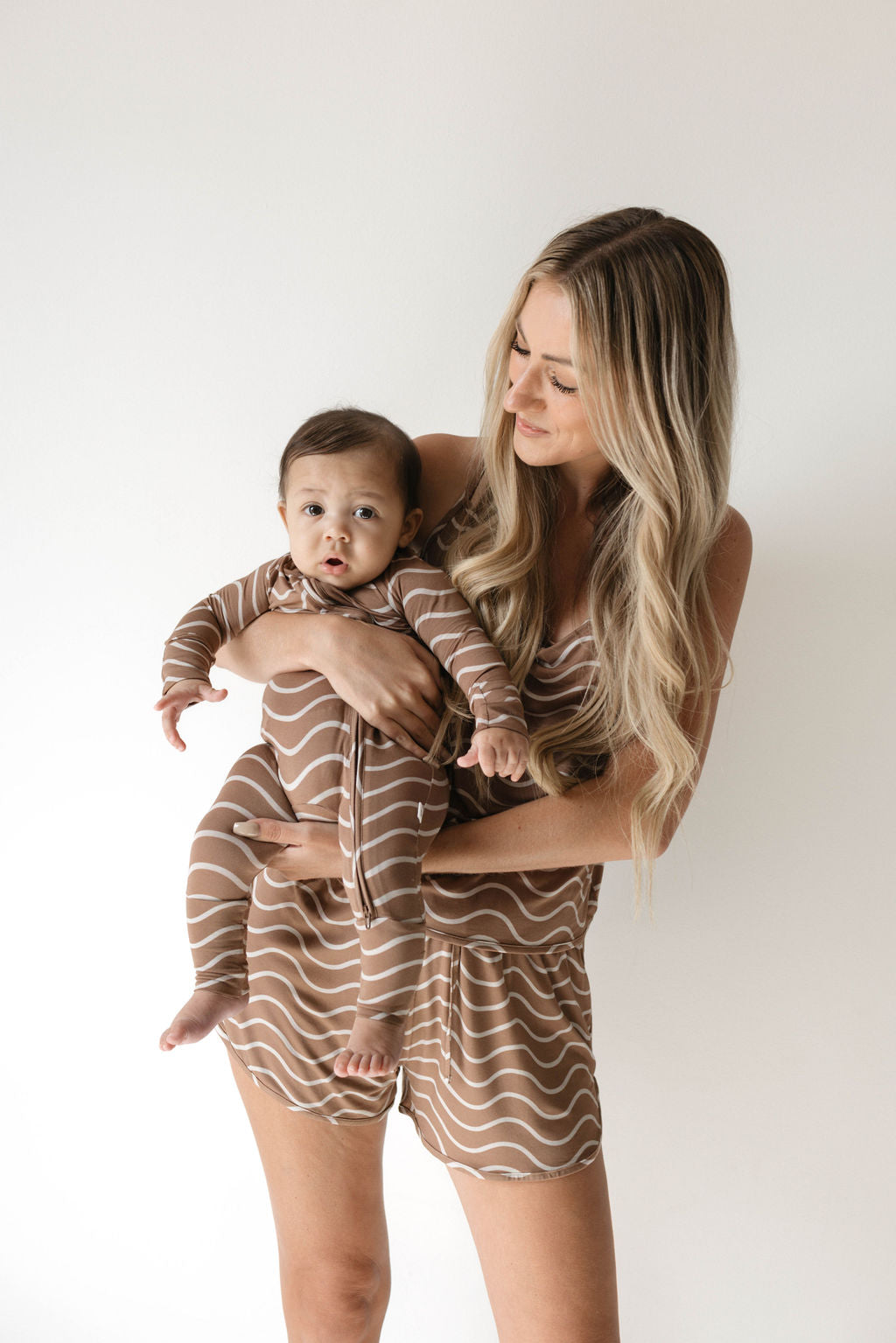 Bamboo Zip Pajamas | Static Waves