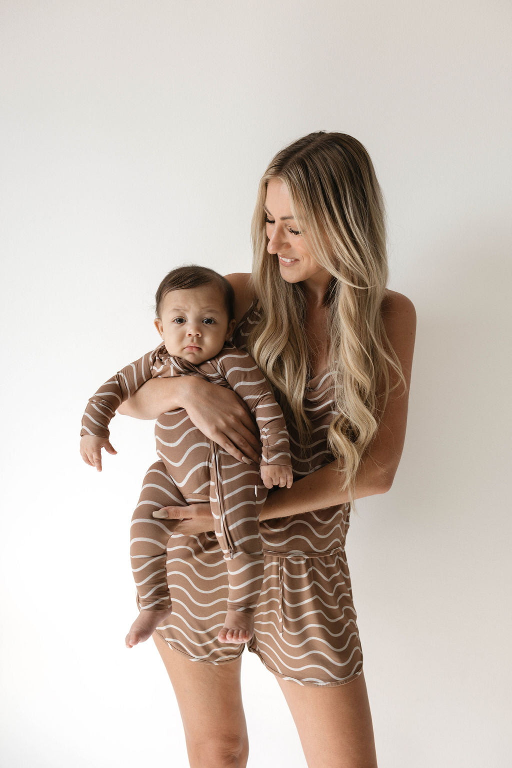 Bamboo Zip Pajamas | Static Waves