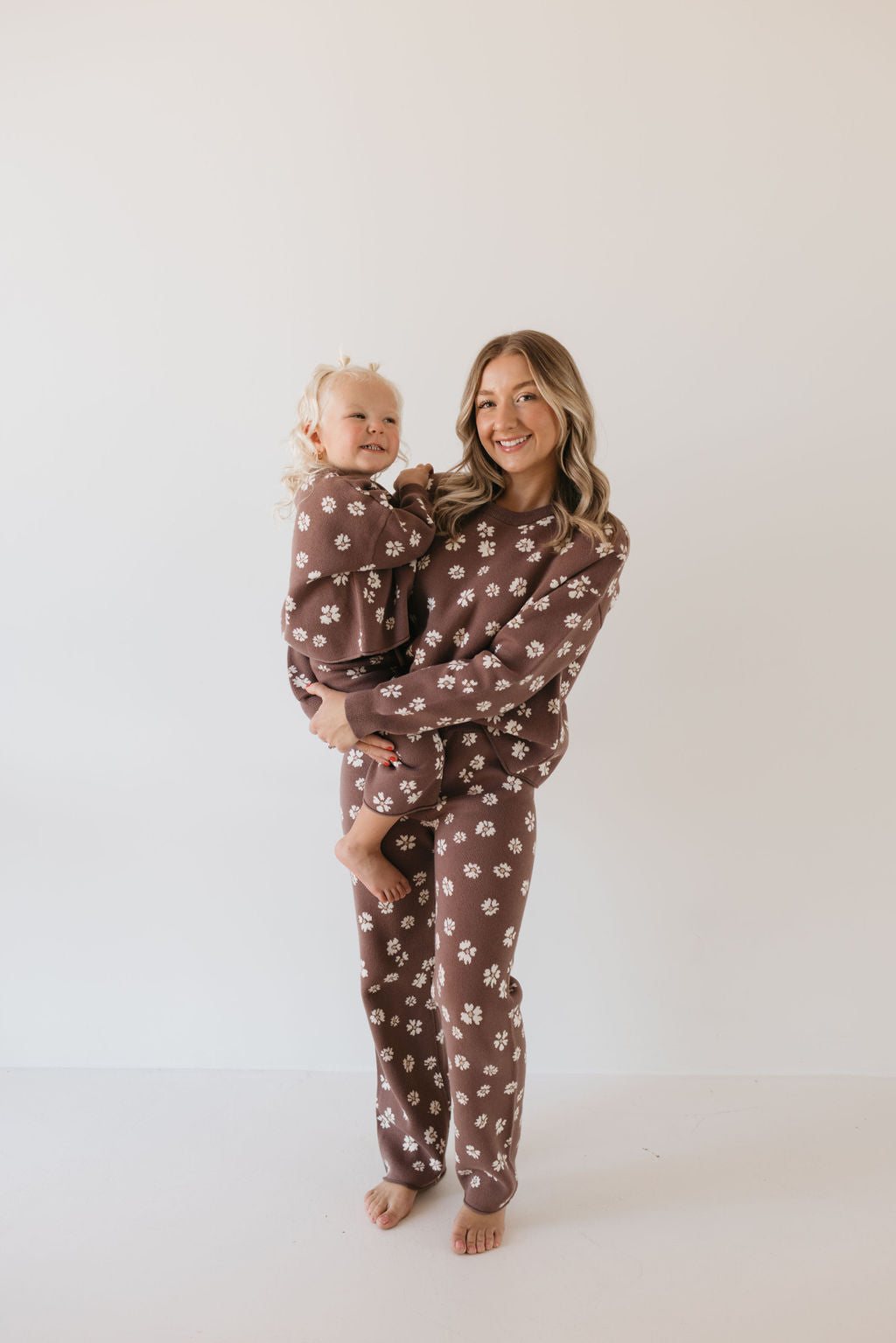 Knit Pant Set | Midnight Meadow