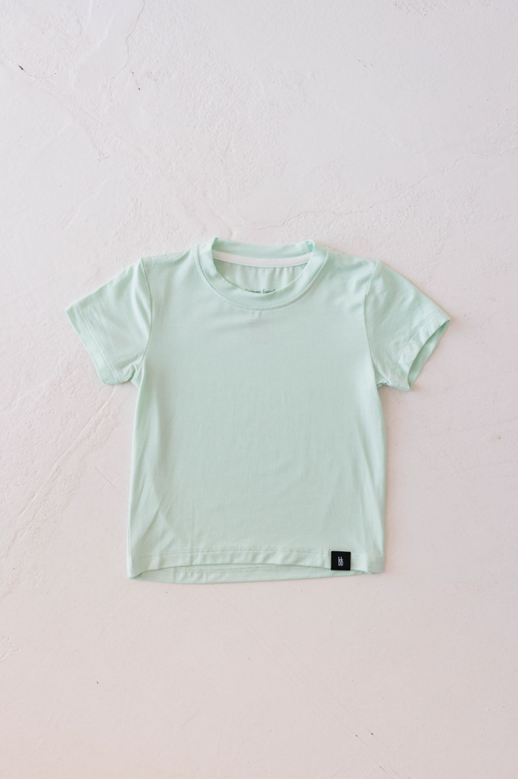 Basic Bamboo Tee | Cloud White