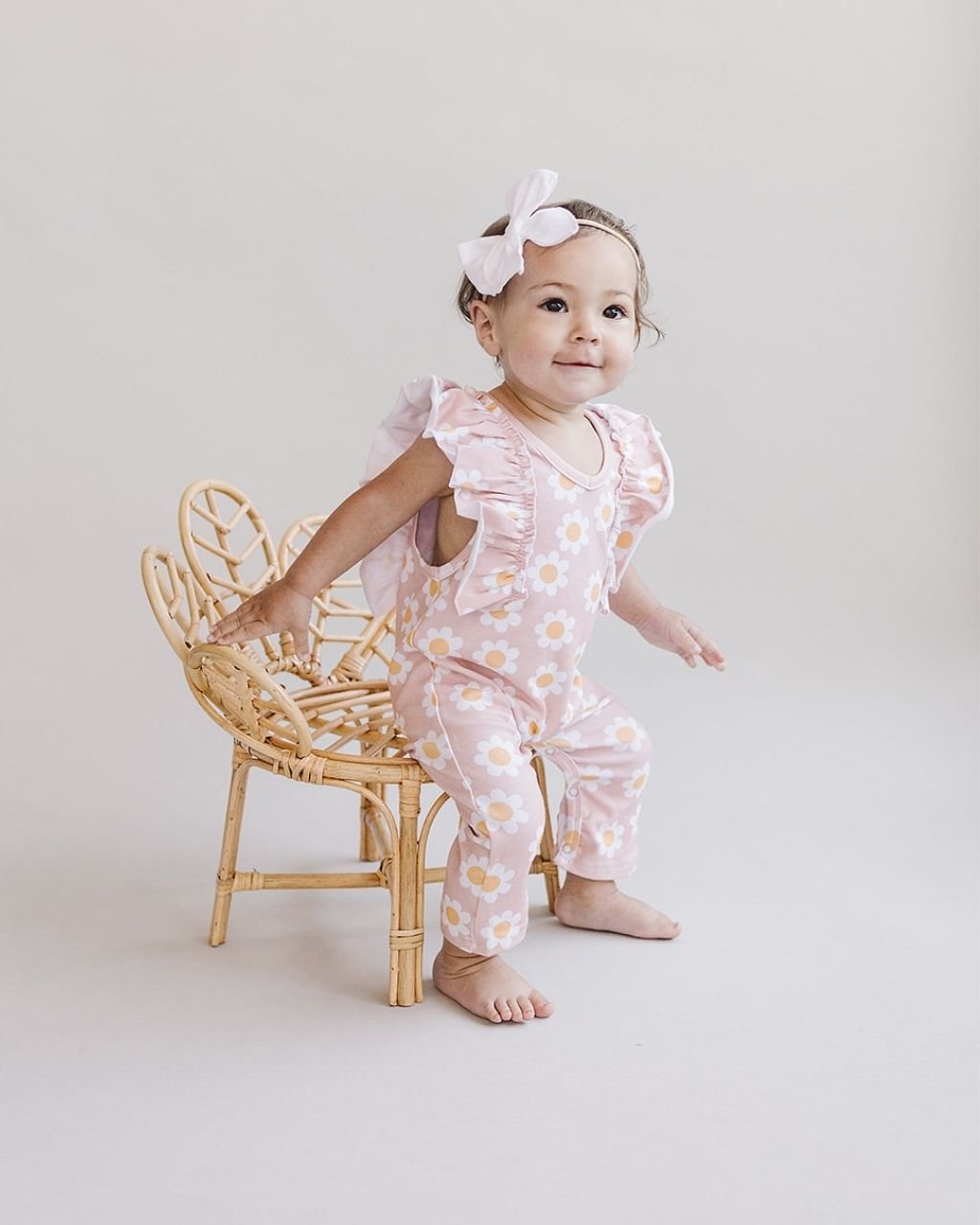 Daisy Flutter Jumpsuit | Pink