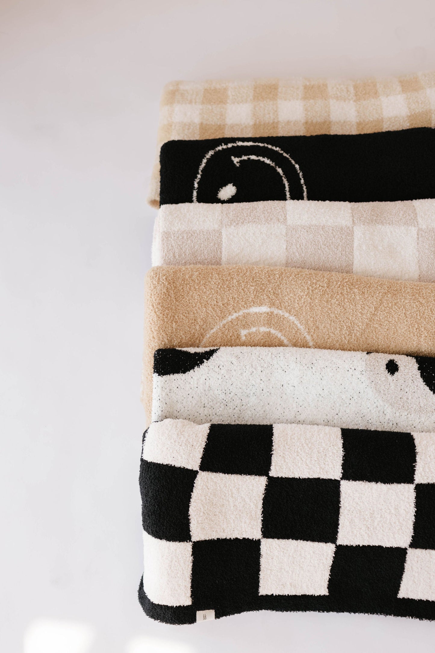 Plush Blanket | Black & White Yin Yang